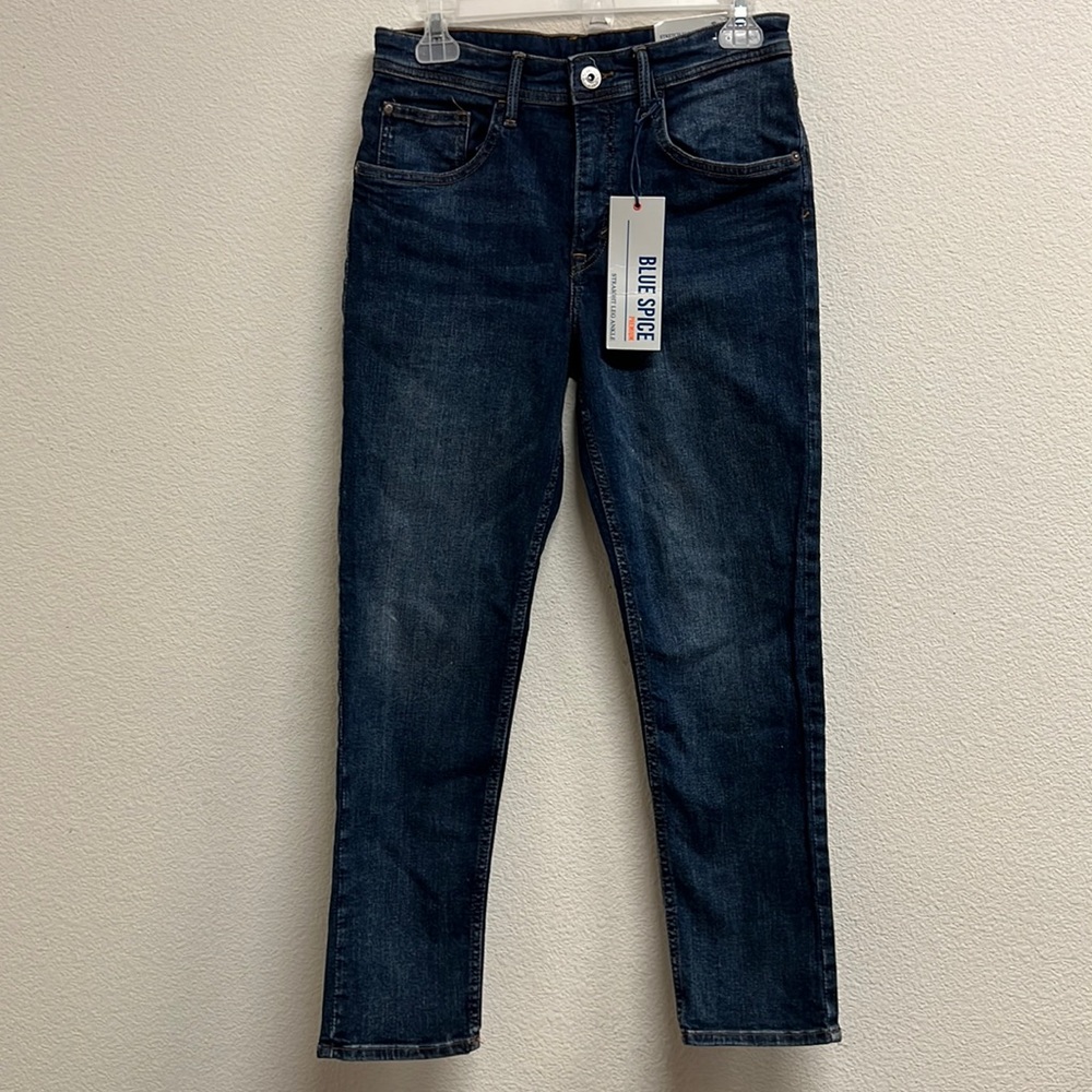 Blue Spice Premium High Waistband Stretch Flex Jeans Size 1